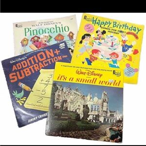 Walt Disney It's a Small World, Pinocchio, Disneyland And MORE (4Play Records)